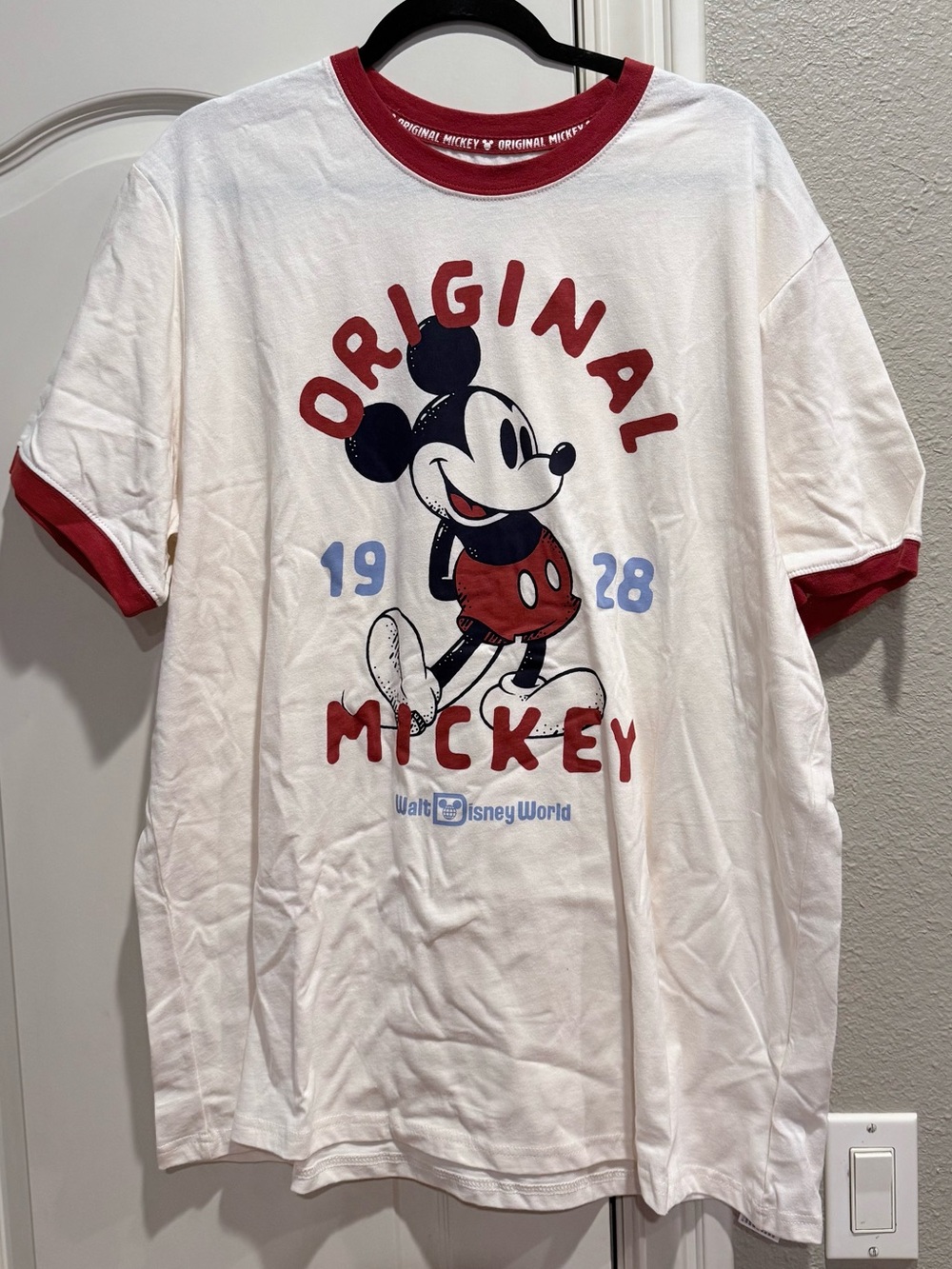 NWT Disney WDW Mickey Ringer T Shirt
